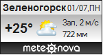 Погода от Метеоновы по г. Зеленогорск
