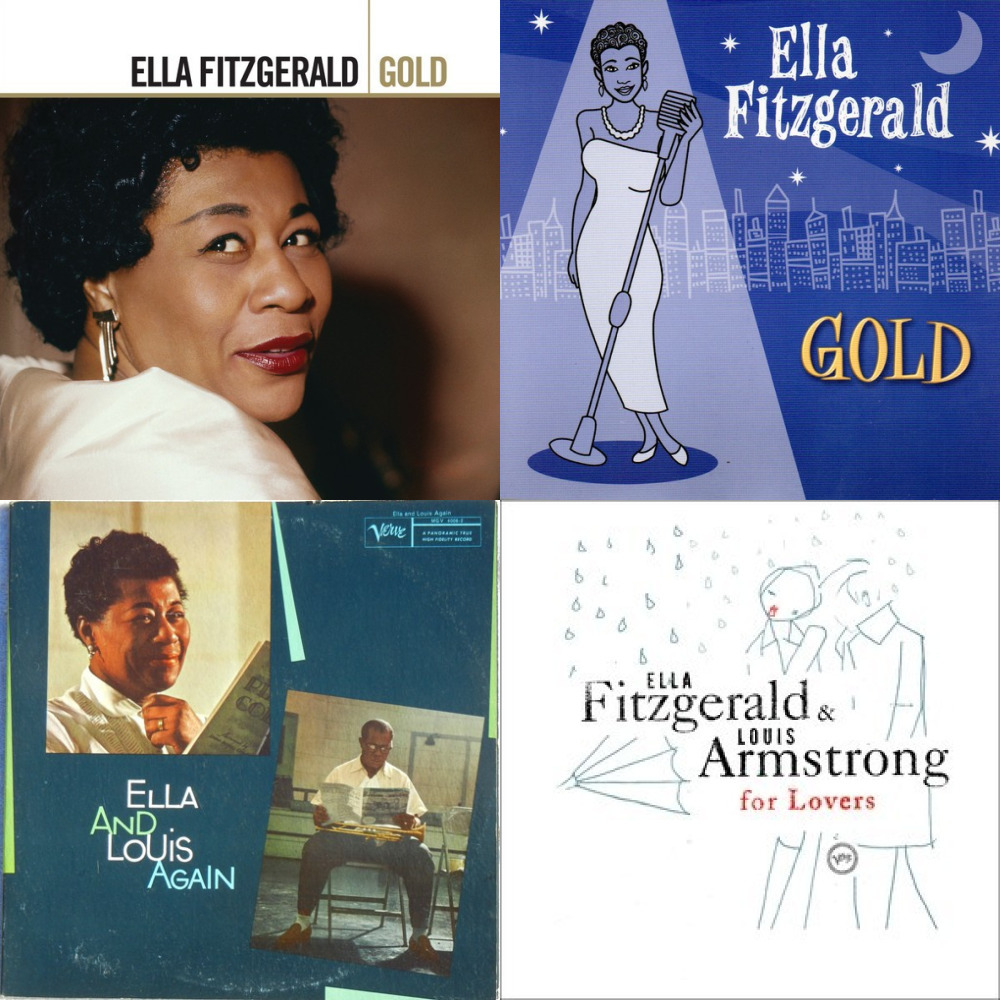 Ella Fitzgerald. female vocalists. 