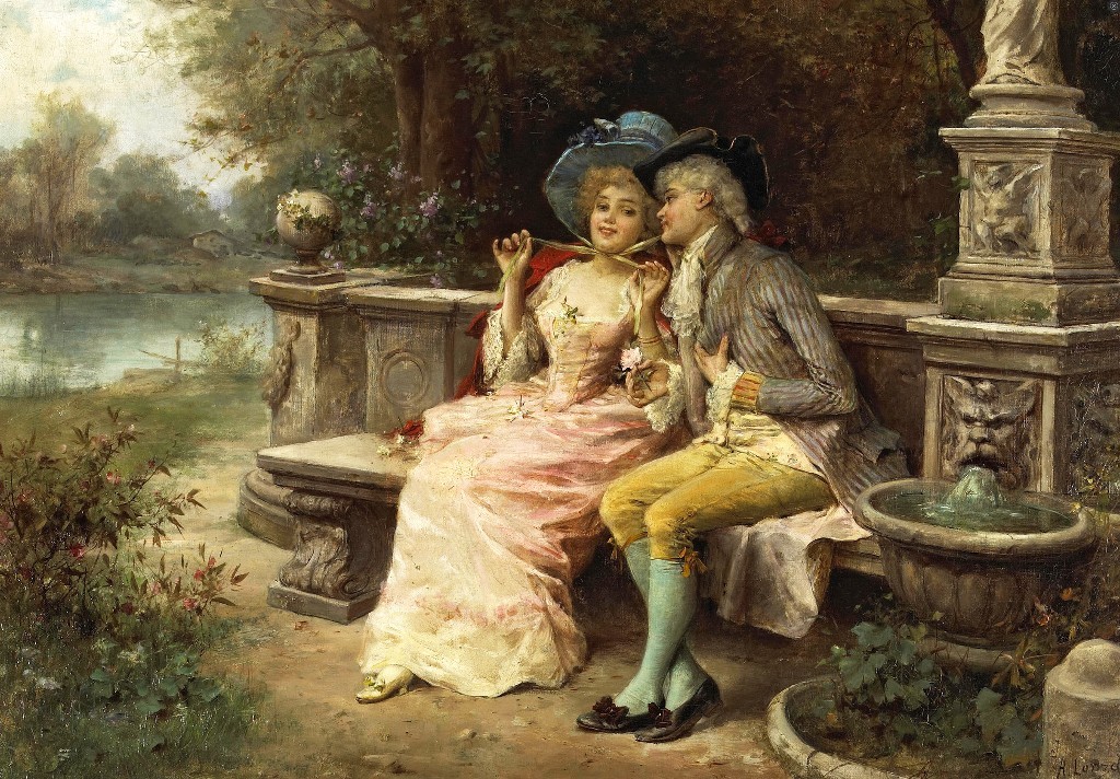 Любовь в 18 веке